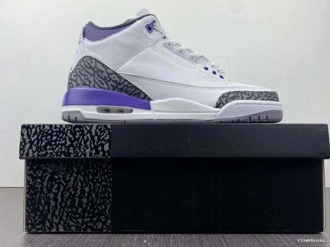 Jordan Retro CT8532-105 3 Air 'Dark Iris' 1127